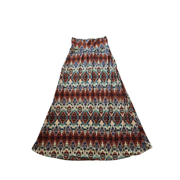 Loveappella Multi-Colored Maxi Skirt - Picture 12 of 14
